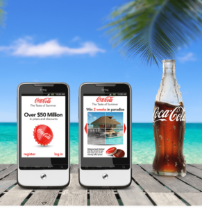 The mobile marketing company for Coca-Cola