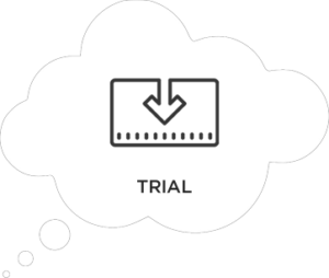Marketing to convert during customer trials
